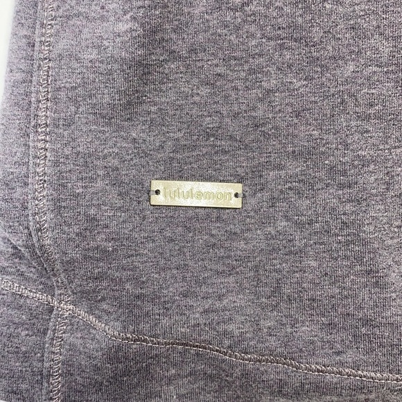 Lululemon Gray Asymmetrical Zip Method Wrap - Picture 8 of 8